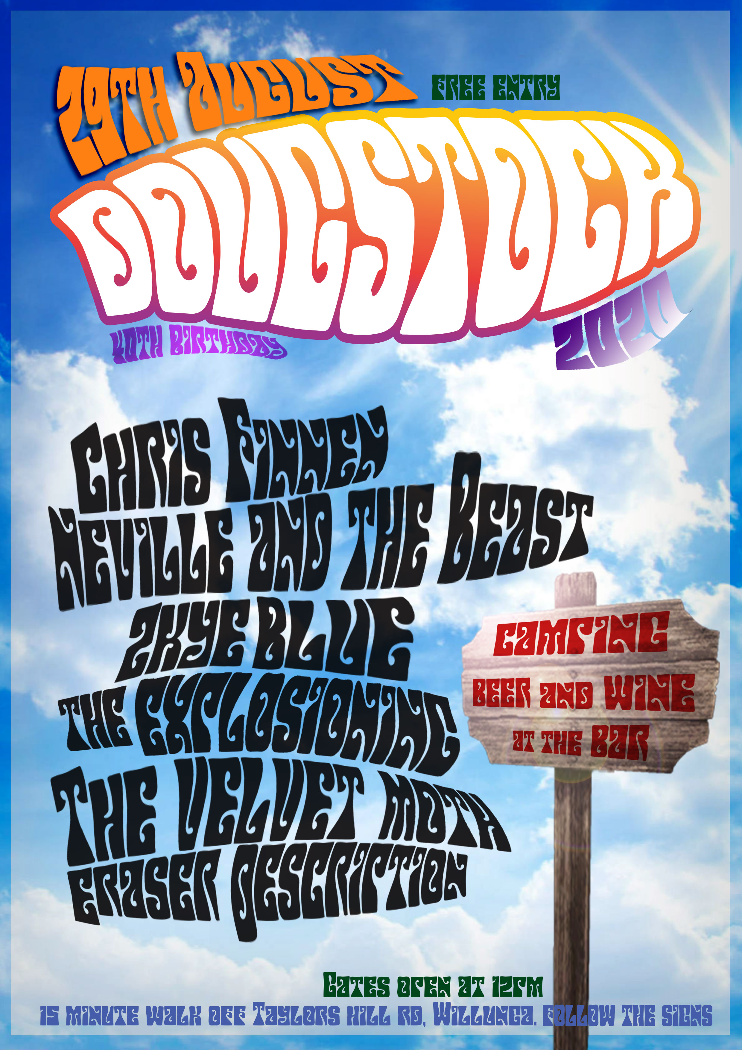 Dougstock 2020 official poster