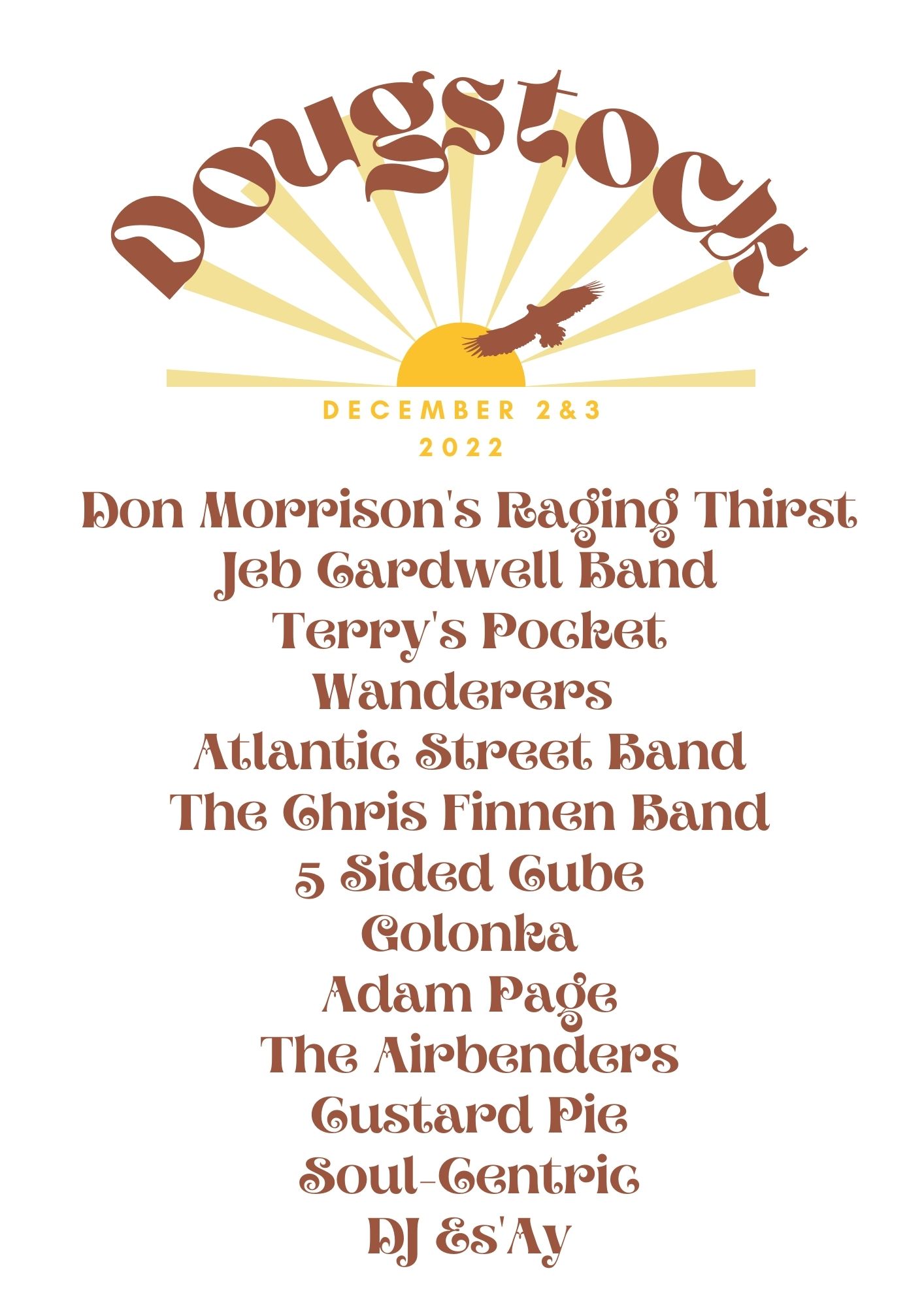 Dougstock 2022 official poster