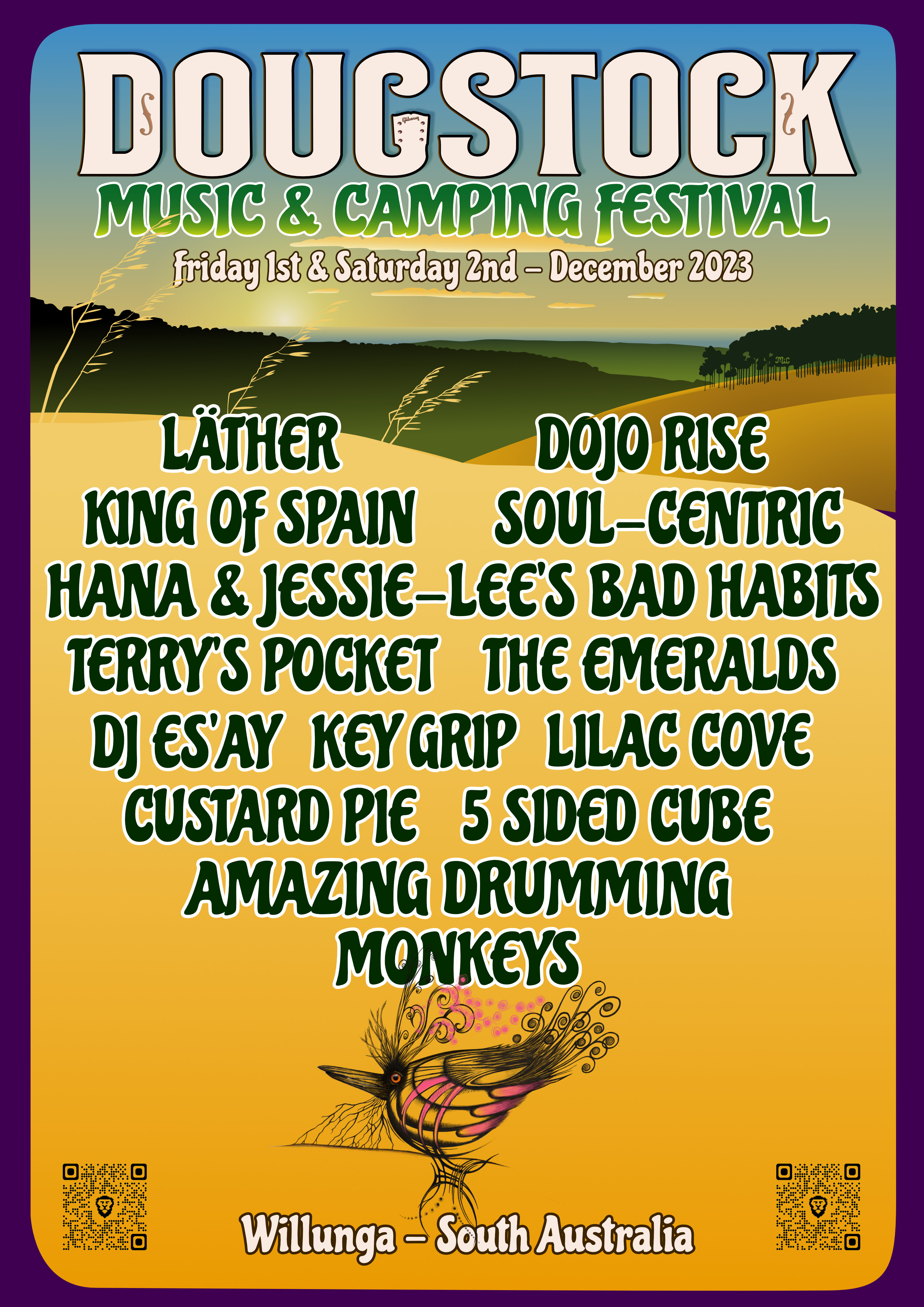 Dougstock 2023 official poster