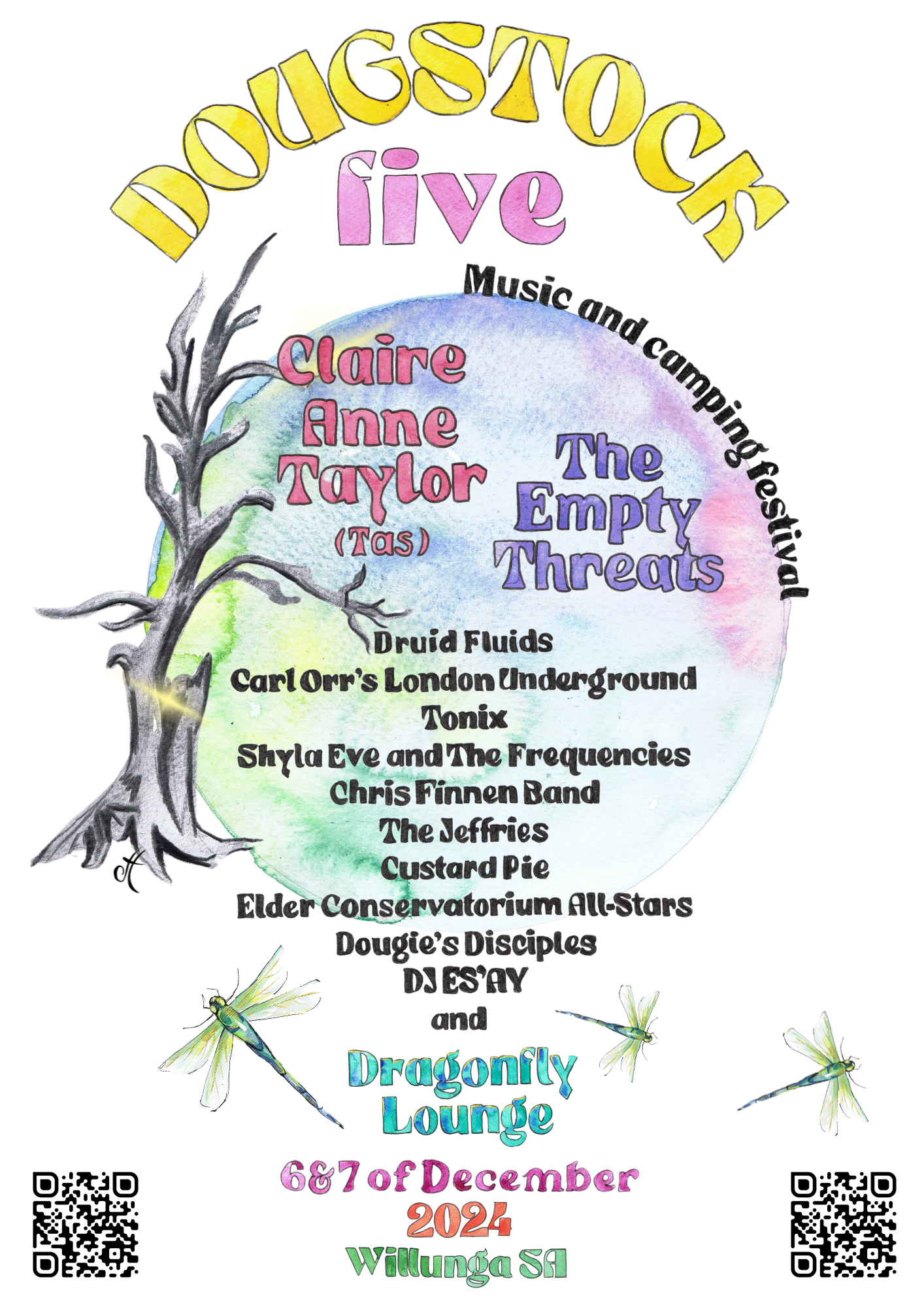 Dougstock 2024 official poster